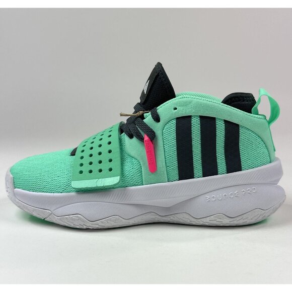 adidas Dame 8 EXTPLY Women 7.5 Pulse Mint Basketball Shoes Damian Lillard ID5677 - Picture 6 of 9